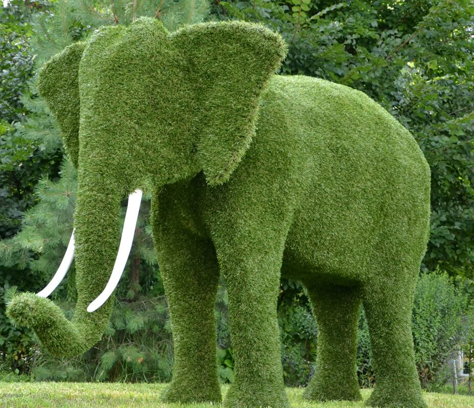 Большой зеленый слон